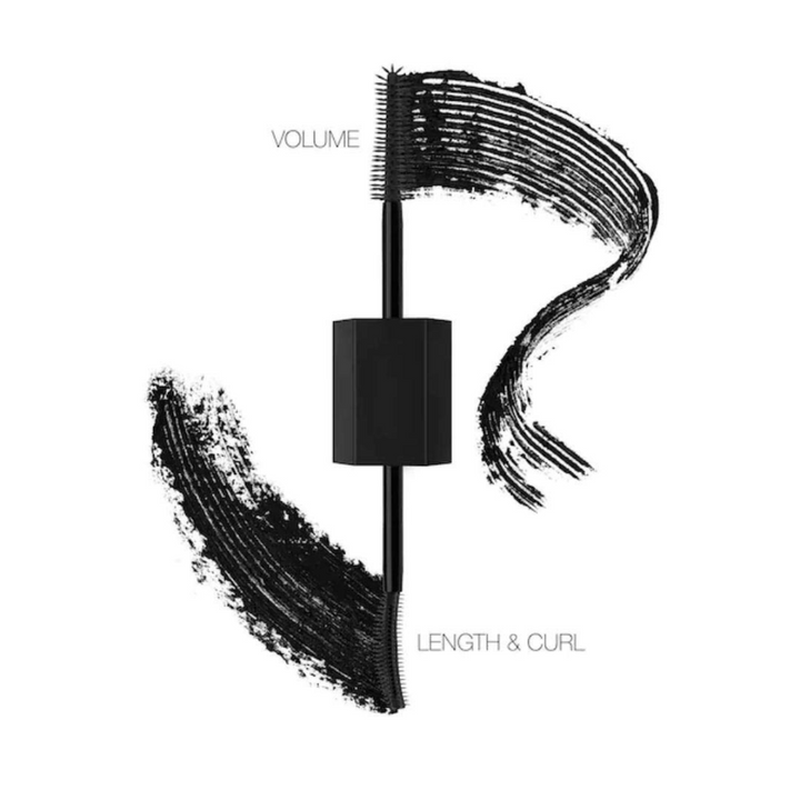 HUDA BEAUTY LEGIT LASHES Double-Ended Volumizing and Lengthening Mascara