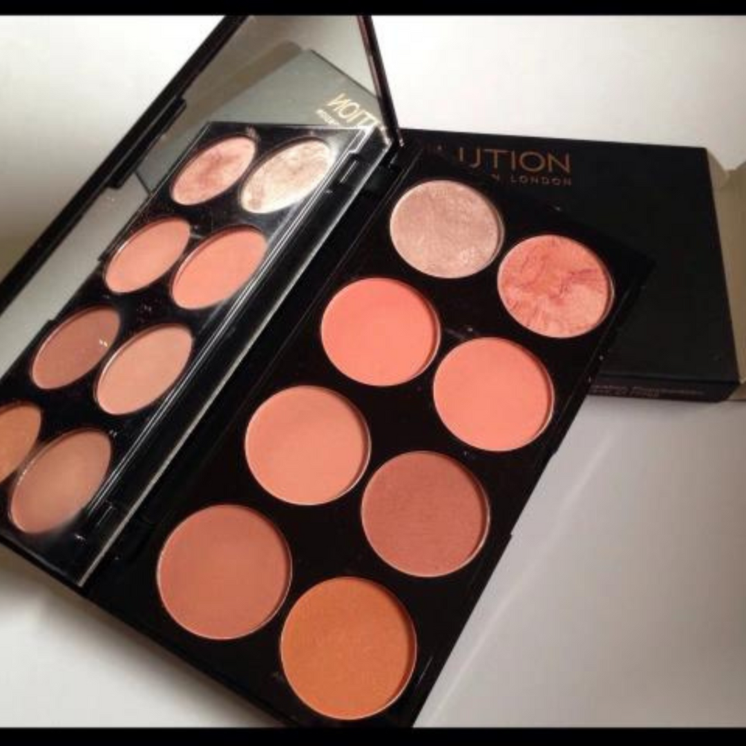 Makeup Ultra Blush Palette Hot Spice