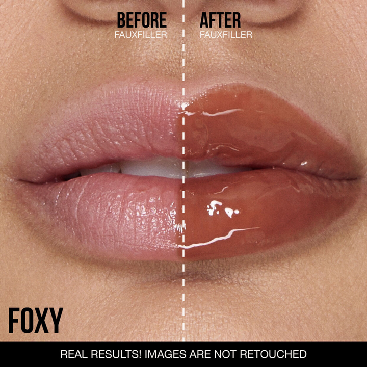 FAUX FILLER Extra Shine Lip Gloss- FOXY