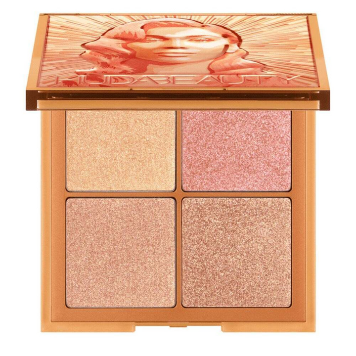 HUDA BEAUTY Glow Obsessions Mini Face Palette - Medium