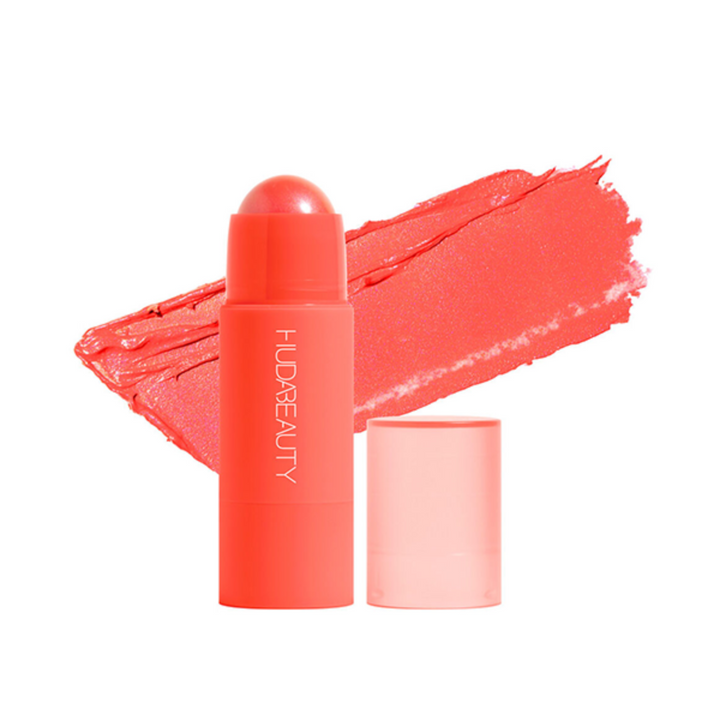 CHEEK TINT- BLUSH STICK- CORAL CUTIE