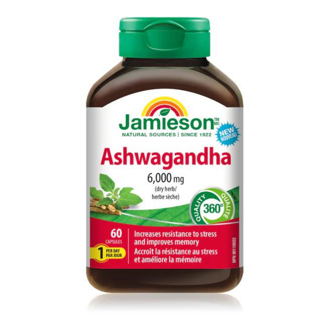 Jamieson ashwagandha 6000mg