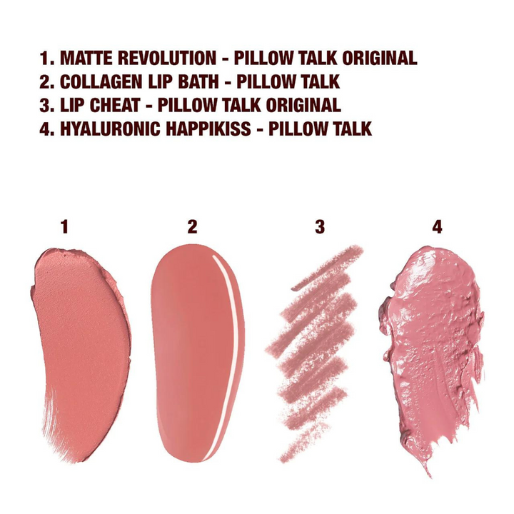 Pillow Talk Lip Wardrobe Kit